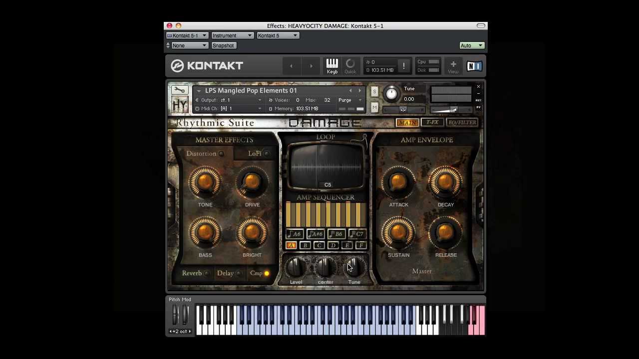 DAMAGE - Loop Elements In Action | Heavyocity