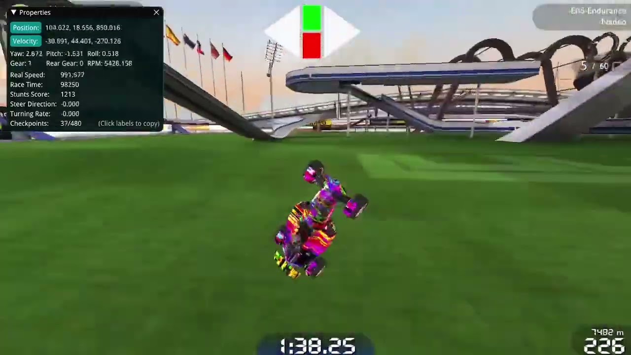 [TAS] E05-Endurance in 20:43.67 Lap 5 (-27.72 lap 4 Tas)