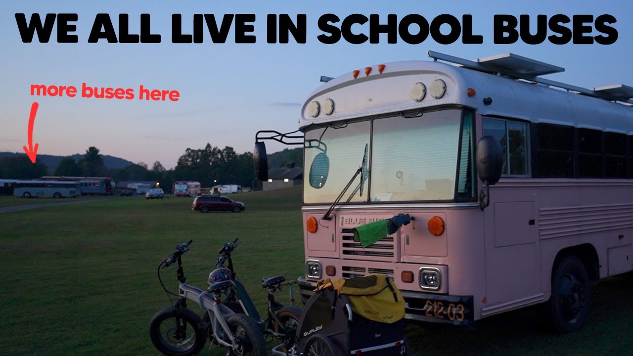 We Found The Ultimate Skoolie Hangout in Upstate New York