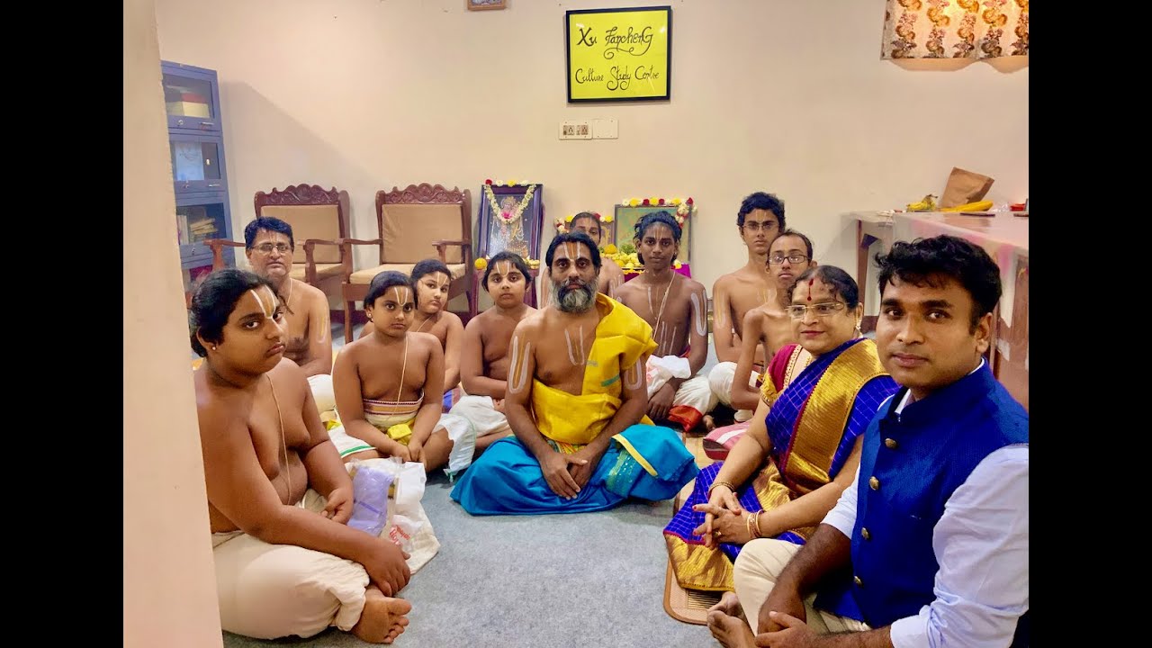 Vedic Chanting from Thiruvahindrapuram Devanatha Swamy Temple in Tamil Nadu, India