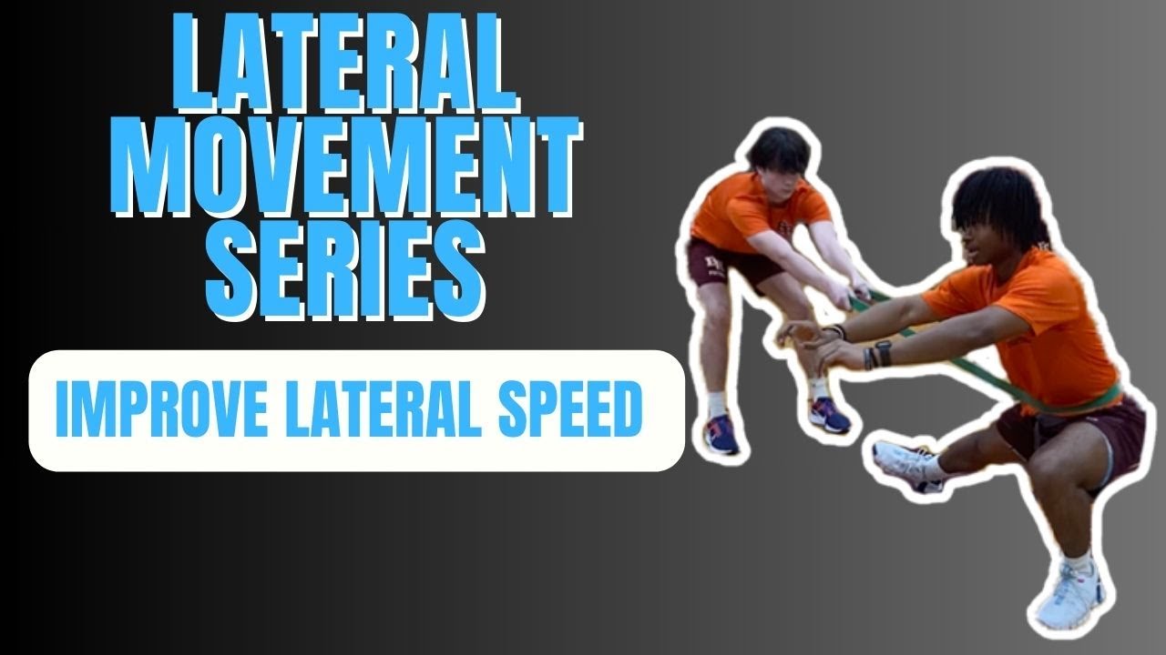 4 Drills to Improve Lateral SPEED & Change of Direction Training for ATHLETES