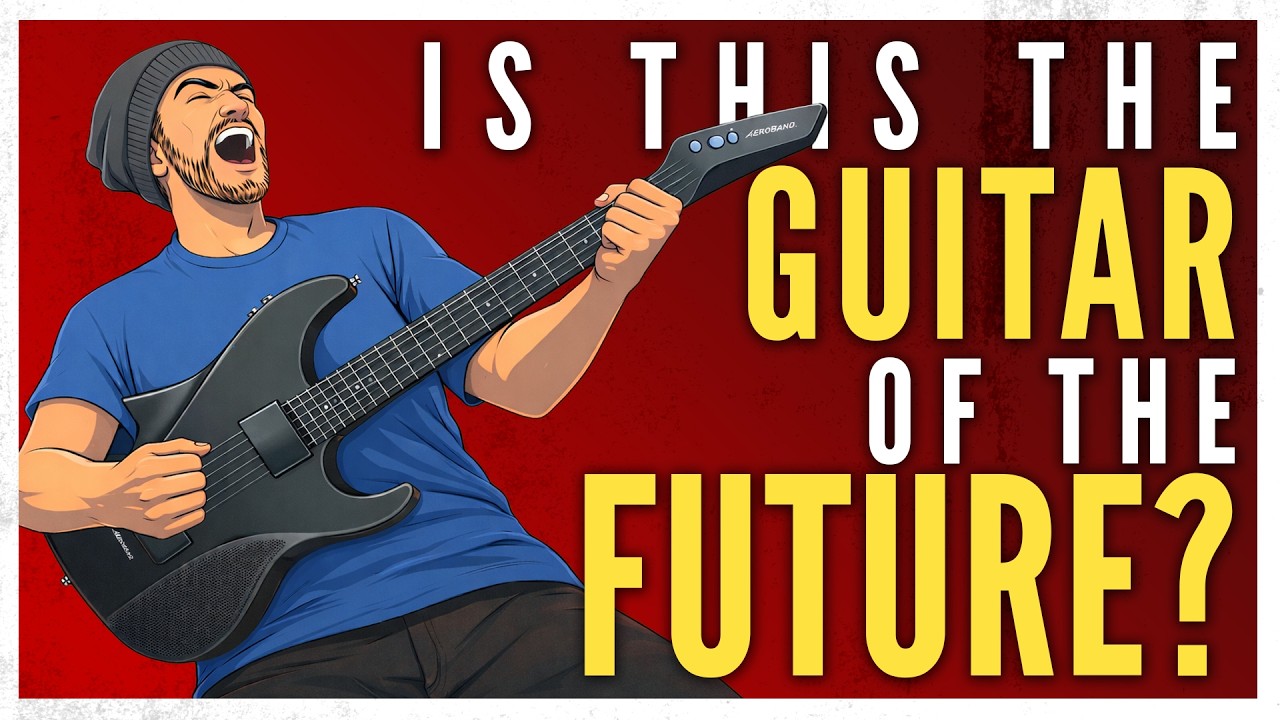 The Smart Guitar of the Future! AeroBand Guitar Review!