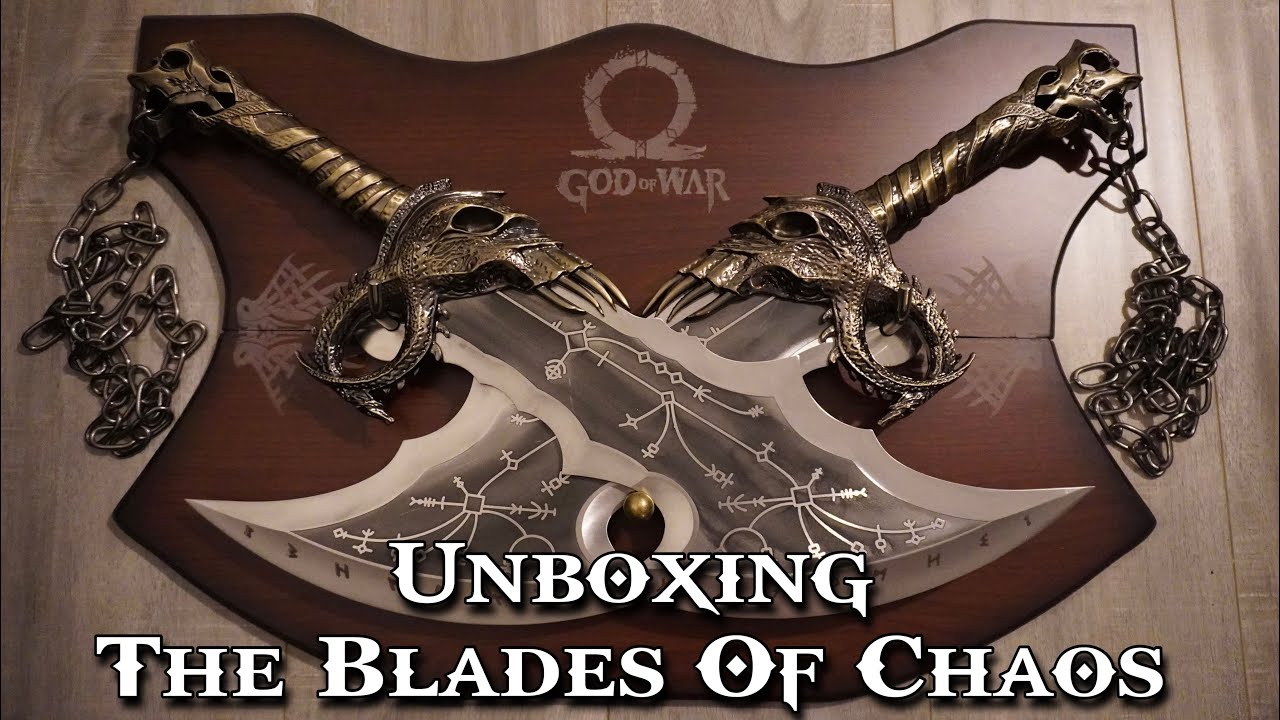 Unboxing The Blades Of Chaos | All Metal Replica