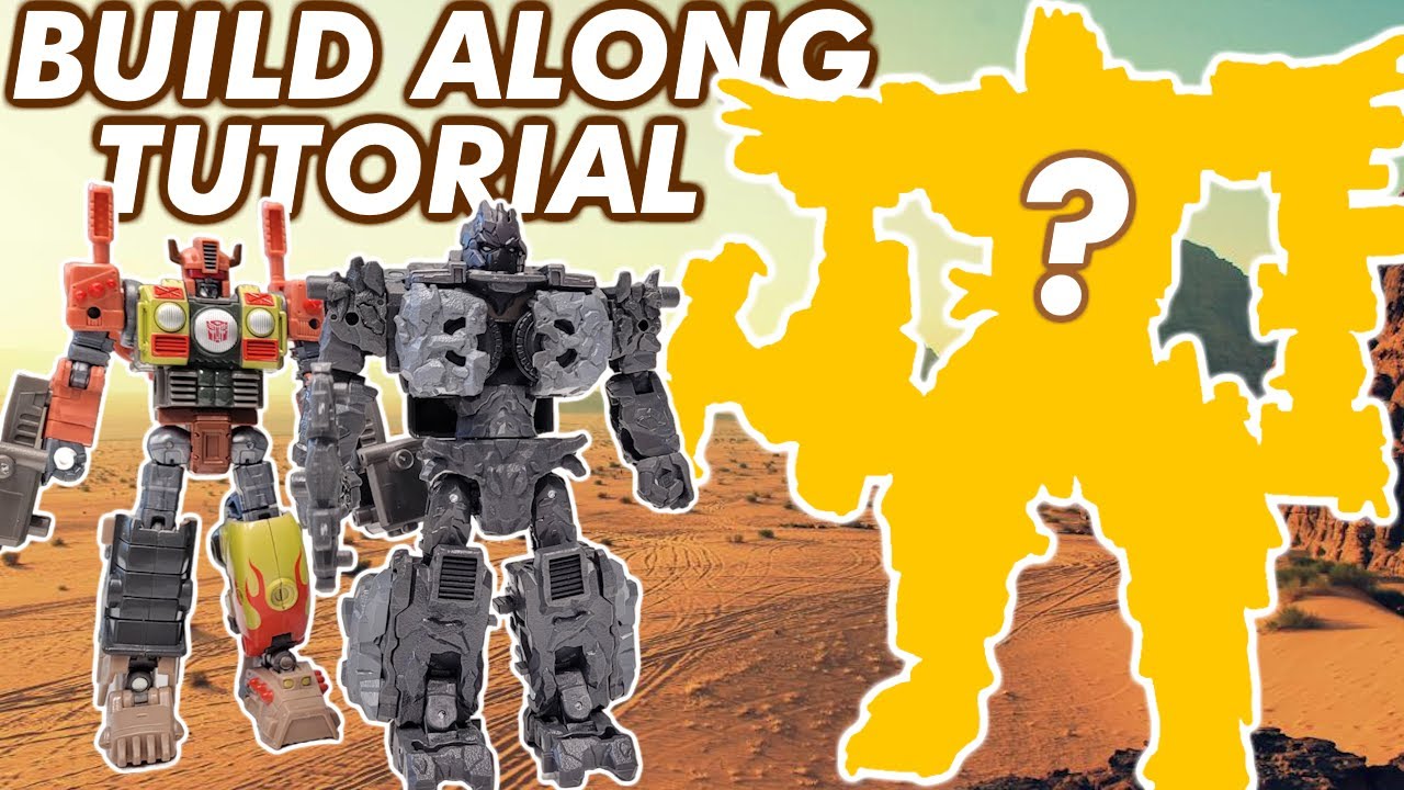 Build Along Tutorial: Legacy United Magneous and Junkion Crashbar Combiner