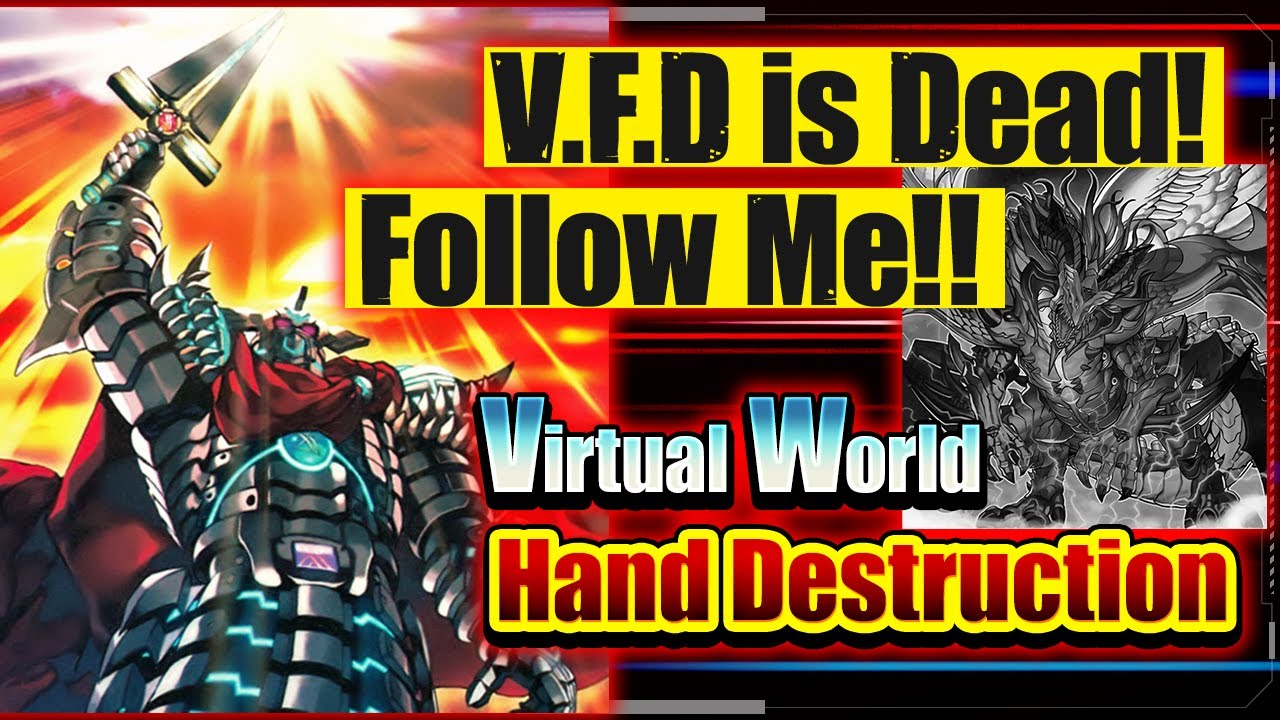 VFD is Dead! Follow me!! | Virtual World hand destruction - Gottoms | YuGiOh Master Duel