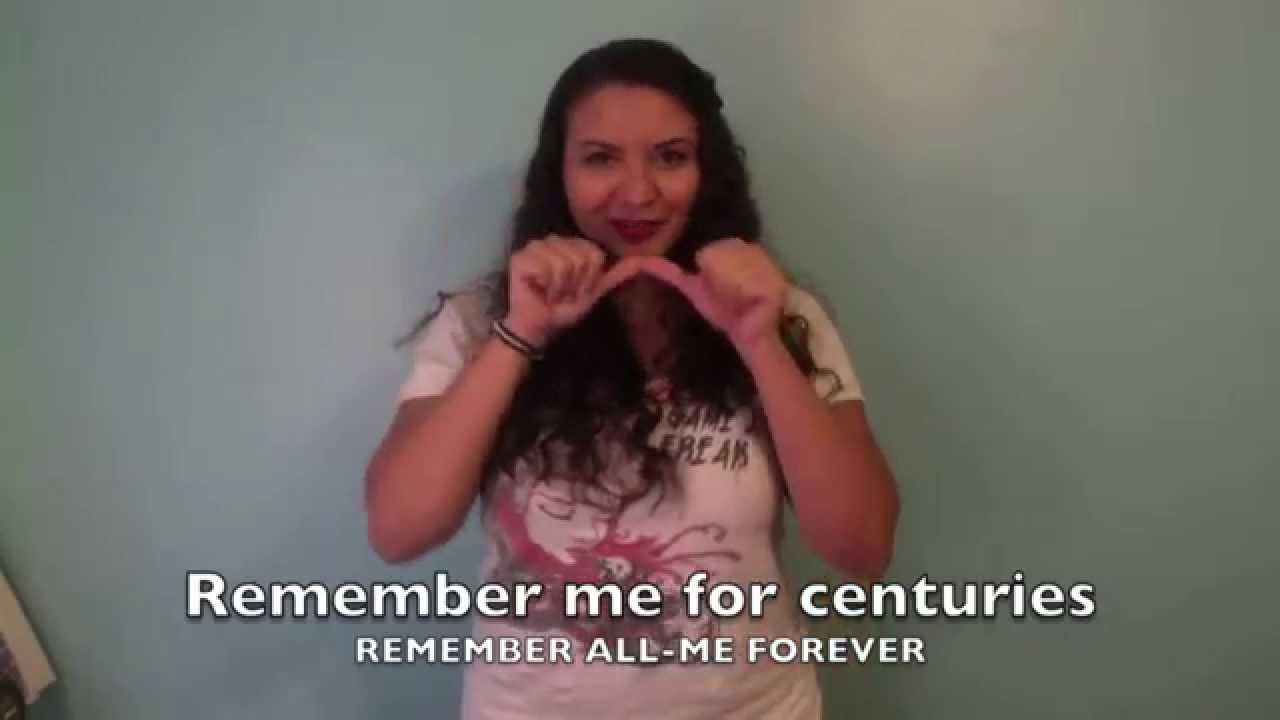 Fall Out Boy - Centuries (ASL Cover)