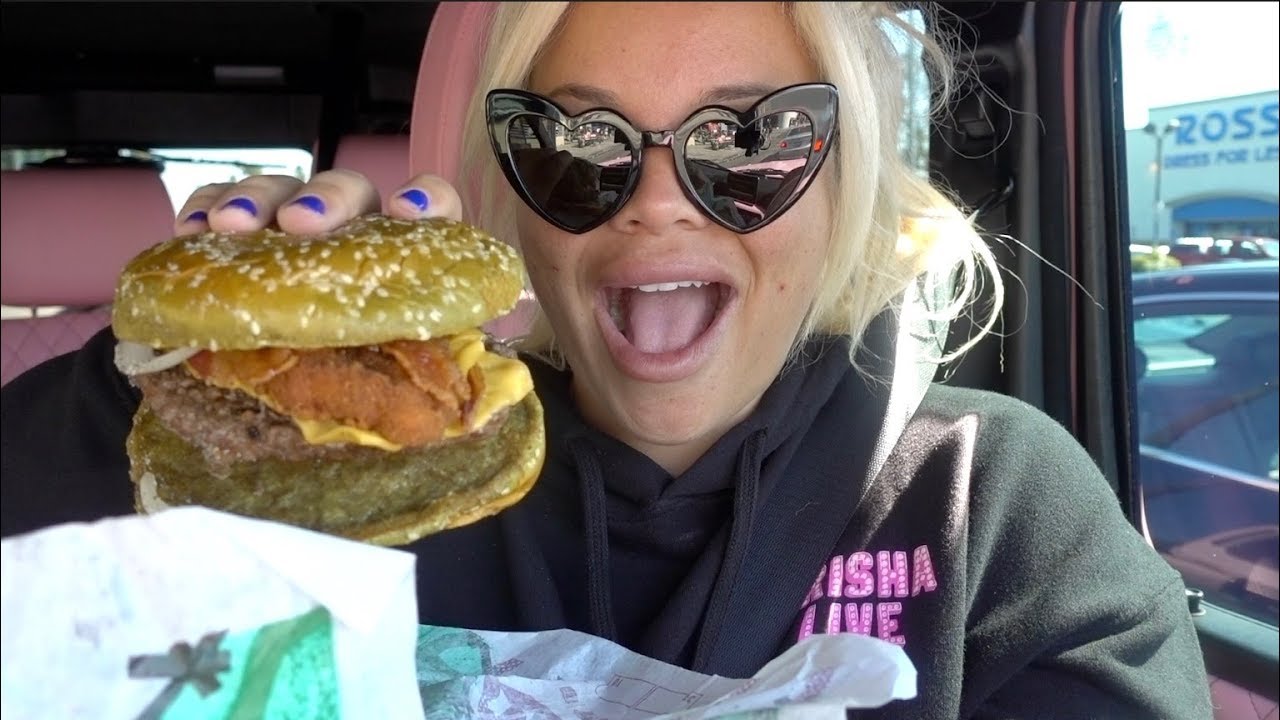(REDO) TASTING BURGER KING'S NEW NIGHTMARE BURGER | TAKE TWO!