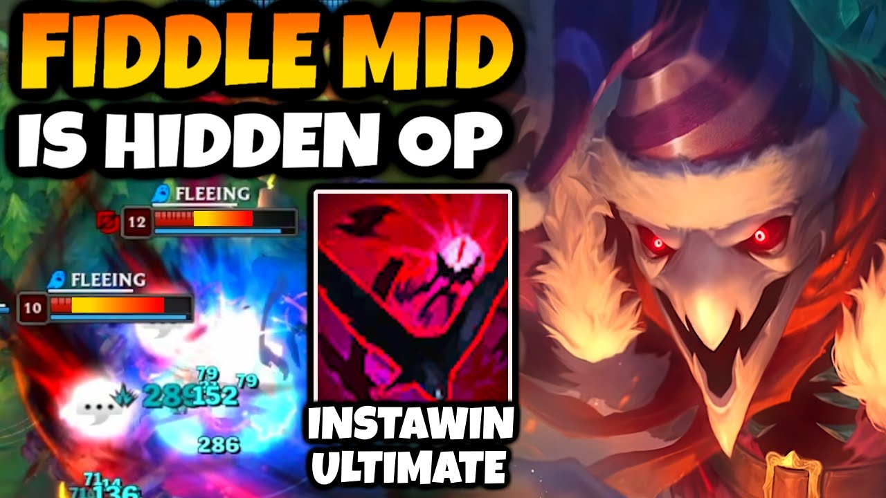 Fiddlesticks Mid is SO HIDDEN OP you can get CHALLENGER with it. Cuz someone did.