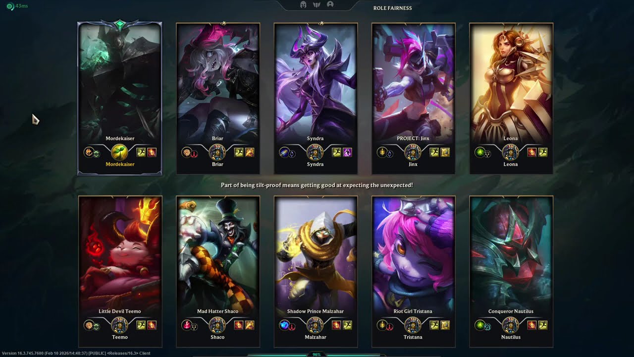 League Journey #349