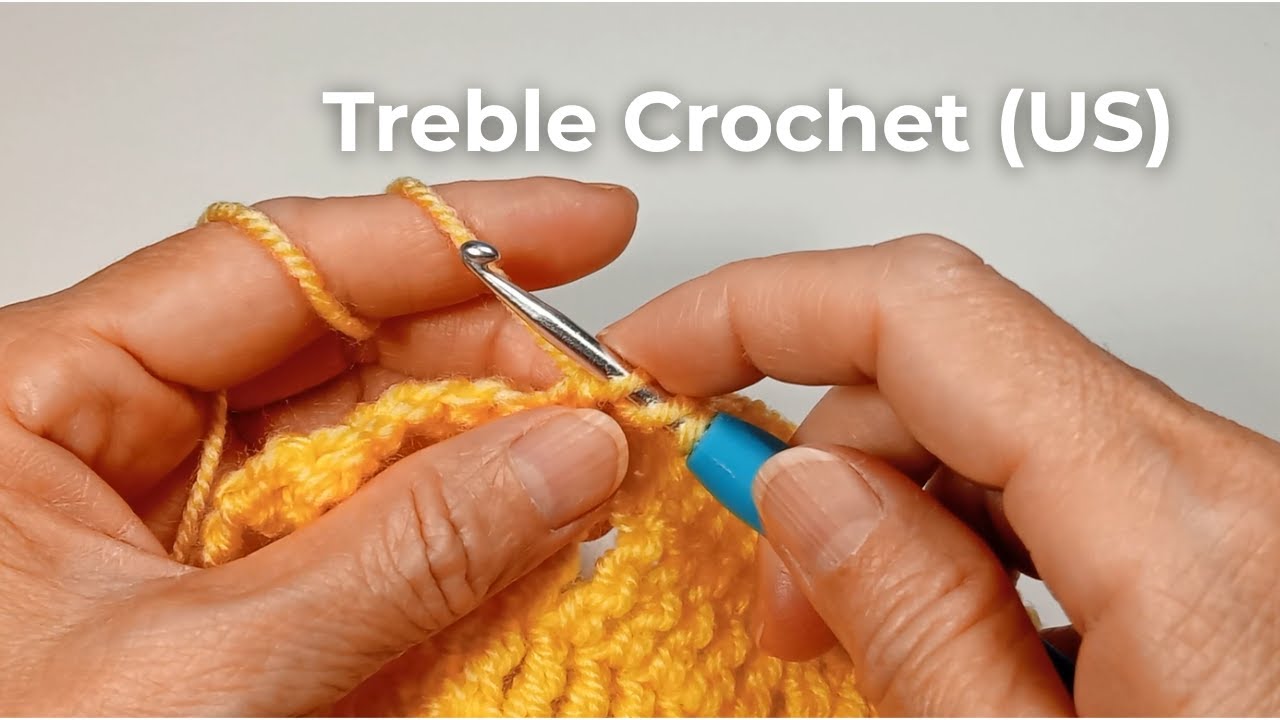 Treble Crochet (tr) – Basic Crochet Stitch