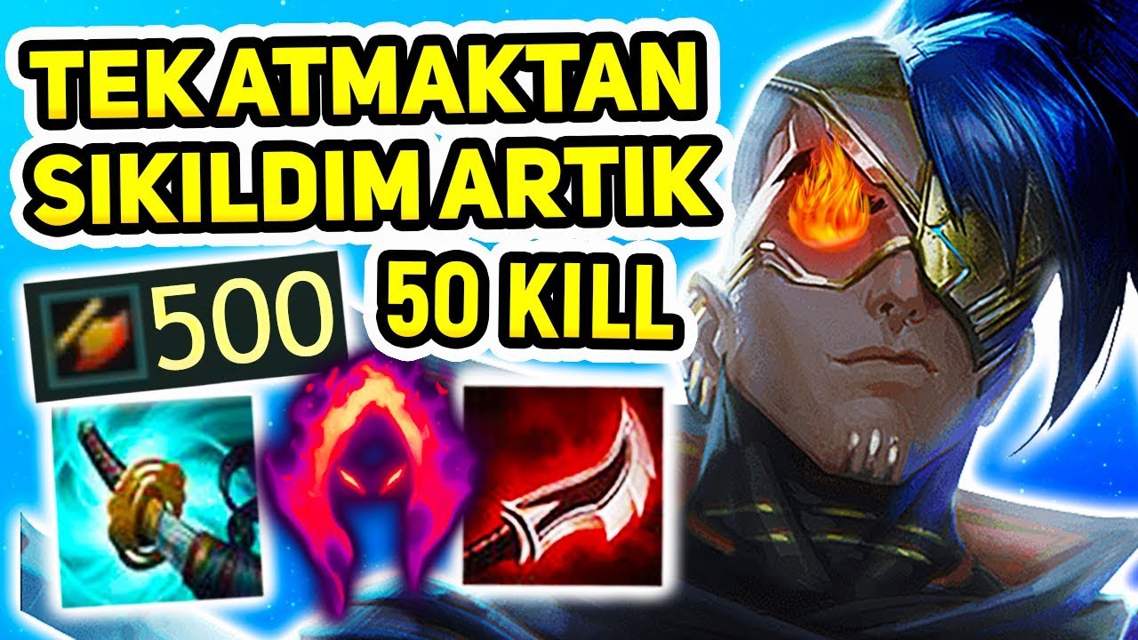 50 KİLL Mİ O DA NE! TEK ATMAKTAN SIKILDIM! 500 AD KAYN JUNGLE!