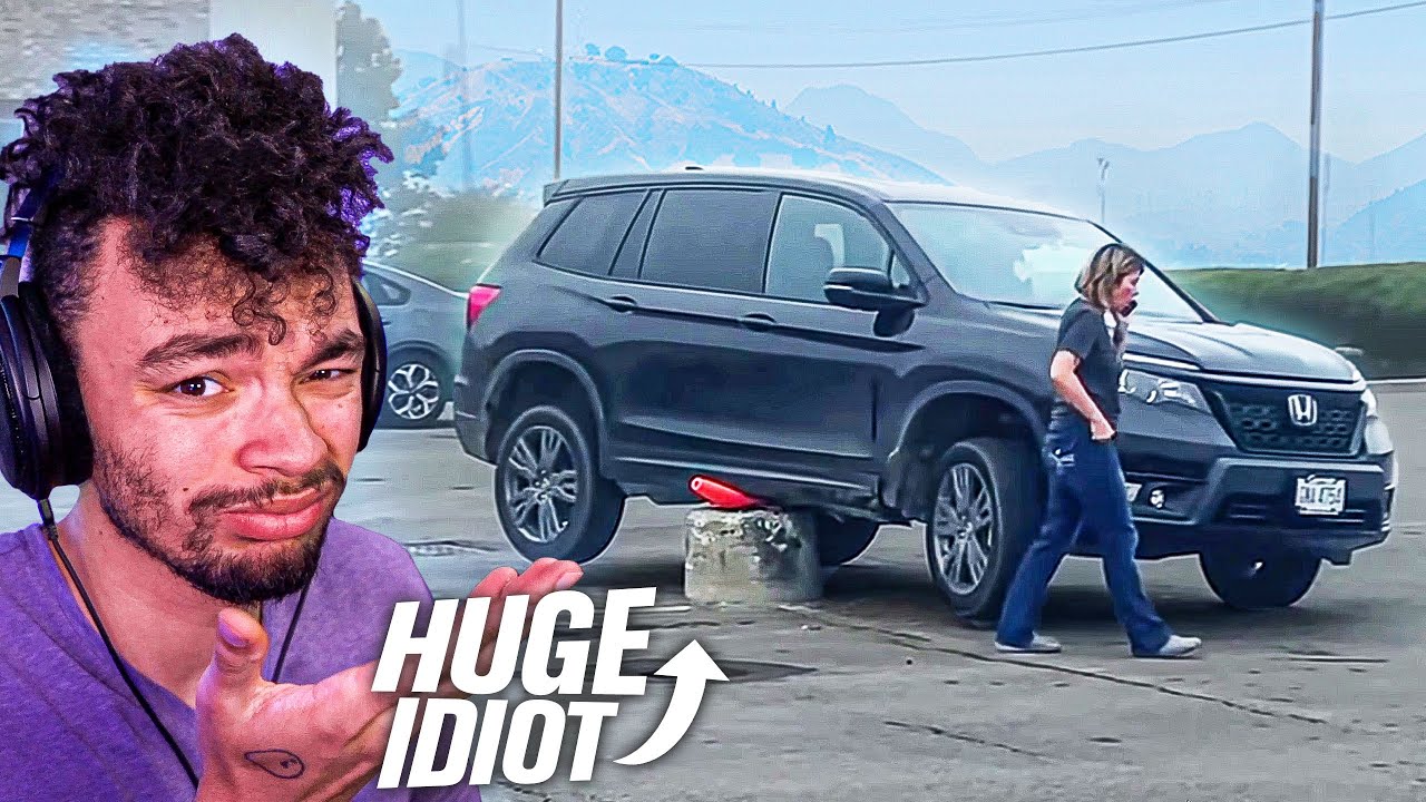 Huge Idiots in Huge Cars...