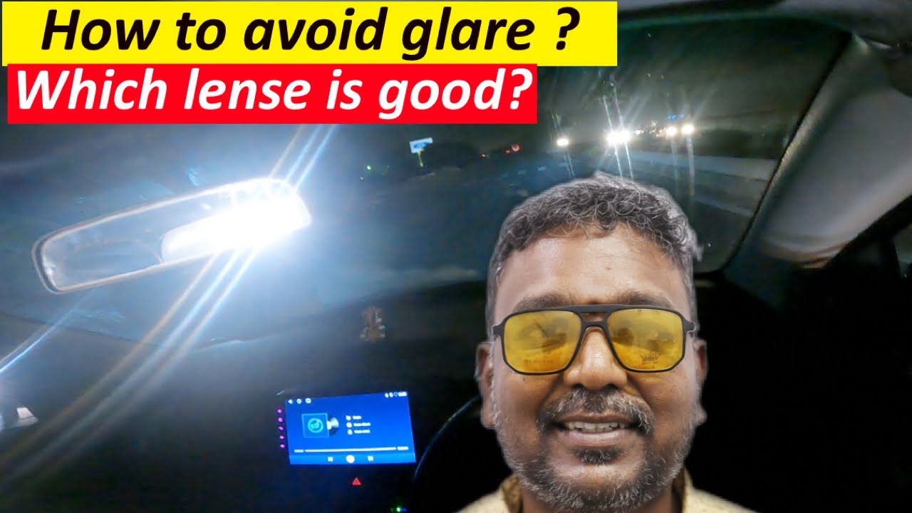 How to avoid glare while driving? - What are anti glare glasses? | Complete guide on driving glasses