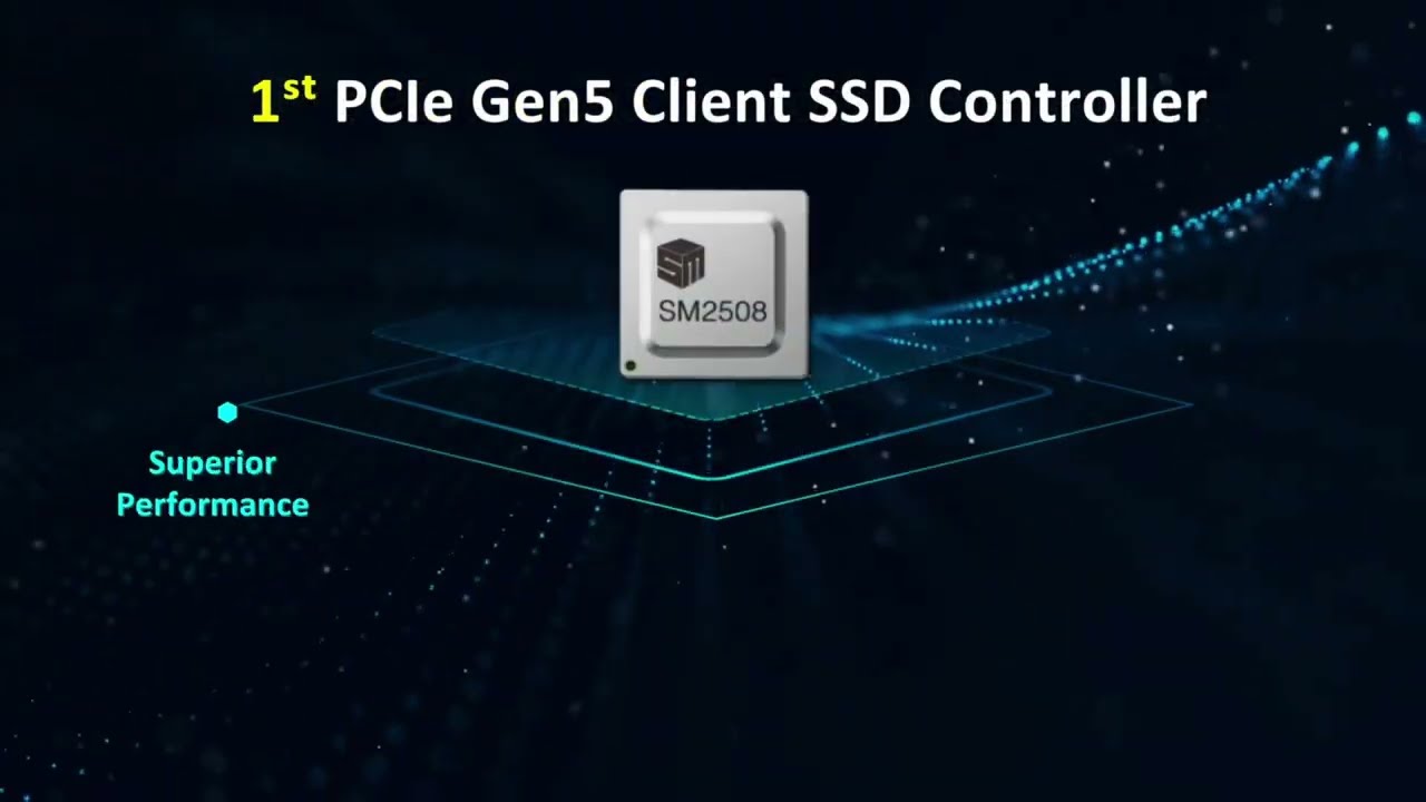 【Technology Unboxing】Silicon Motion SM2508 PCIe Gen5 SSD Controller