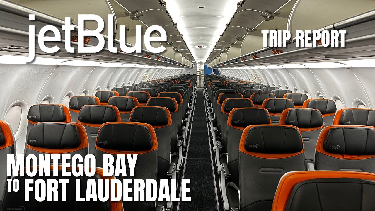 Jetblue Airways Phase 2 Review | Montego Bay to Fort Lauderdale | Airbus A320
