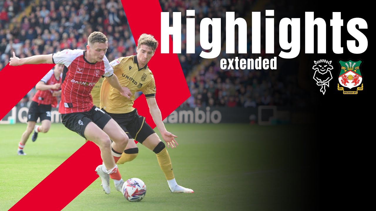 Extended highlights | Imps v Wrexham