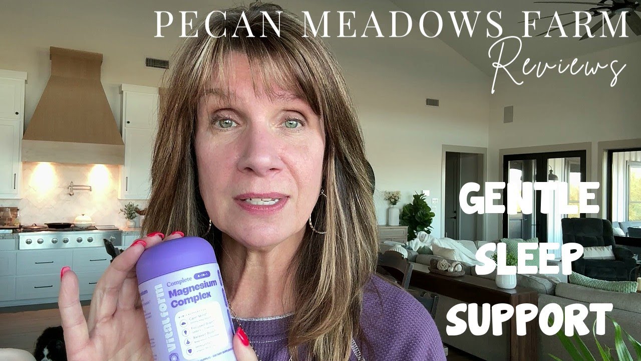 VitalForm Magnesium Glycinate Sleep Complex | Non-Melatonin Night Routine for Relaxation & Calm