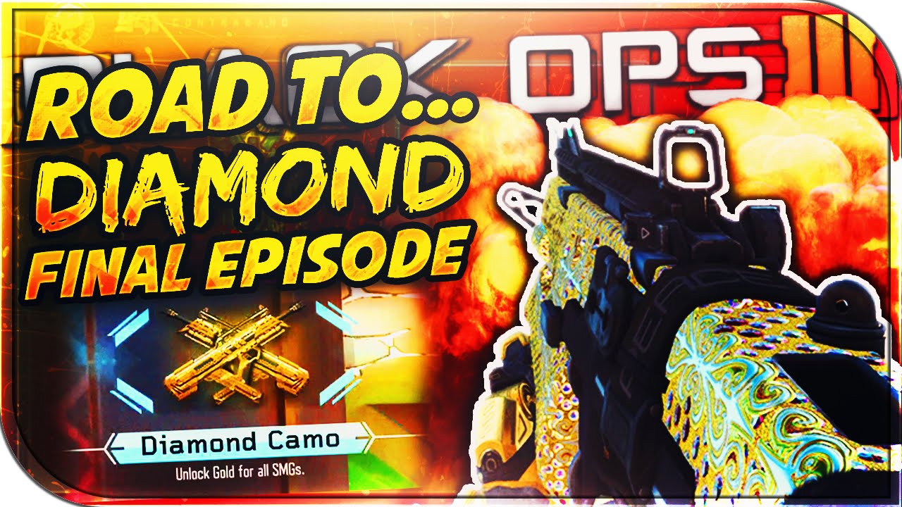 Black Ops 3 ROAD TO DIAMOND CAMO! (FINALE) - ALL &ldquo;DIAMOND SMG'S