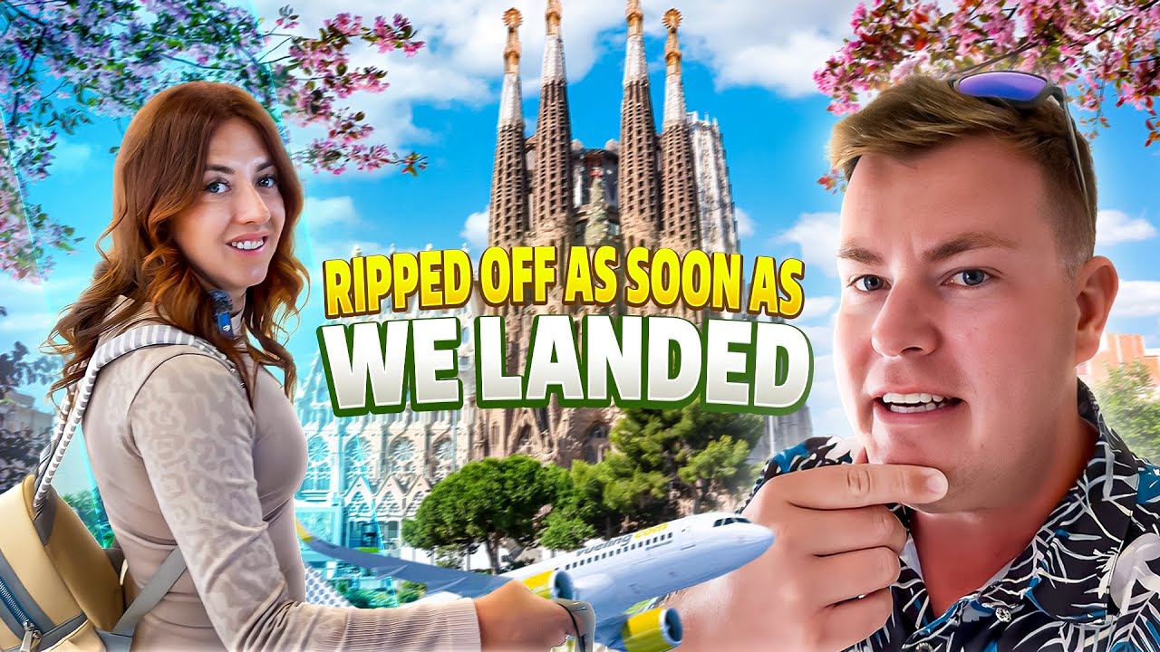 SCAMMED in Barcelona! 😡 Full Travel Day from Tenerife to Barcelona 🇪🇸 ✈️ Vueling Flight Review