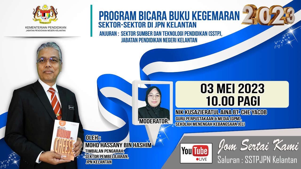 Bicara Buku Kegemaran JPN Kelantan (Ep.2)