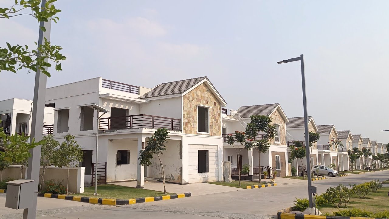Luxury Duplex villas for sale in Hyderabad [ Ready to move ]