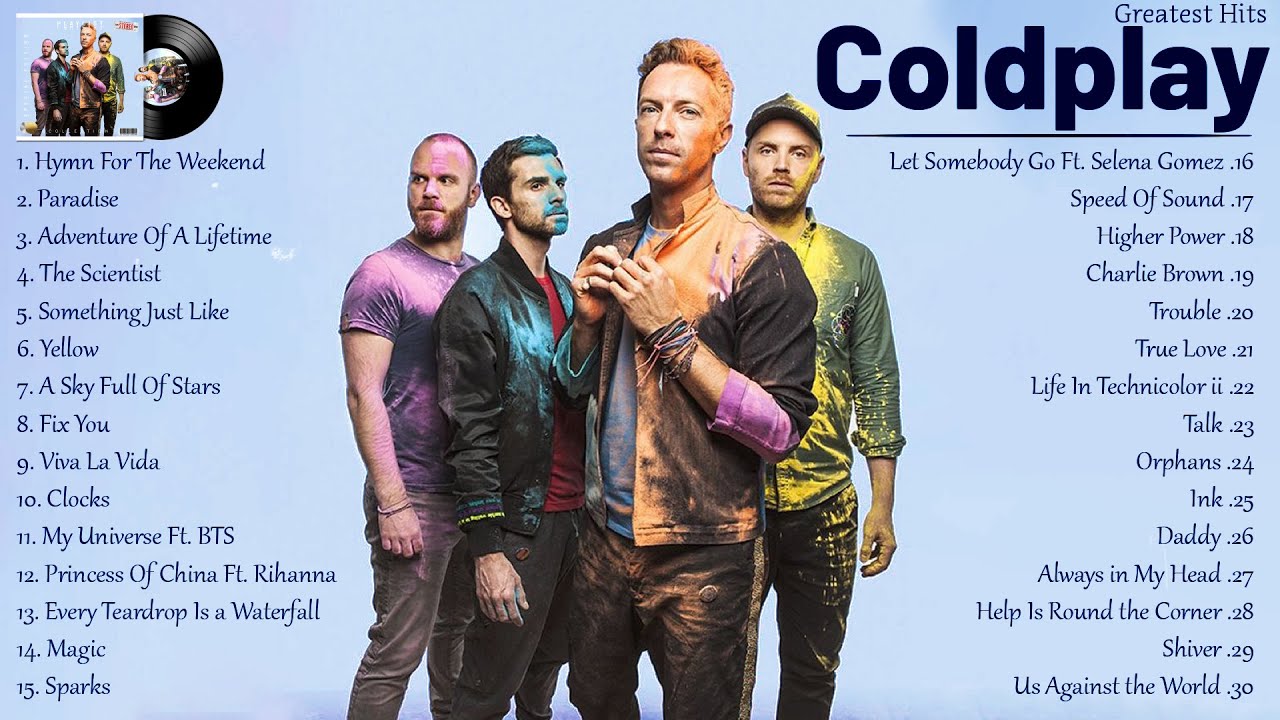 Coldplay - Best Songs Collection 2022 - Greatest Hits Songs of All Time - Music Mix Playlist 2022