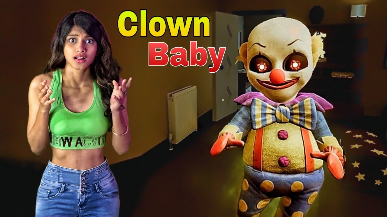 Baby Became Evil Clown 🤡 Baby in Yellow
