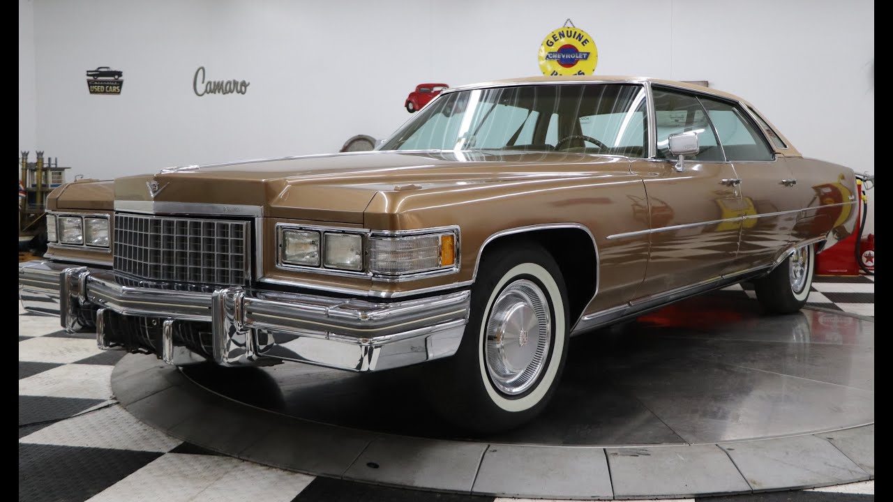 SOLD SOLD SOLD !! 1976 Cadillac Sedan Deville four-door hardtop 42,000 miles $12,900
