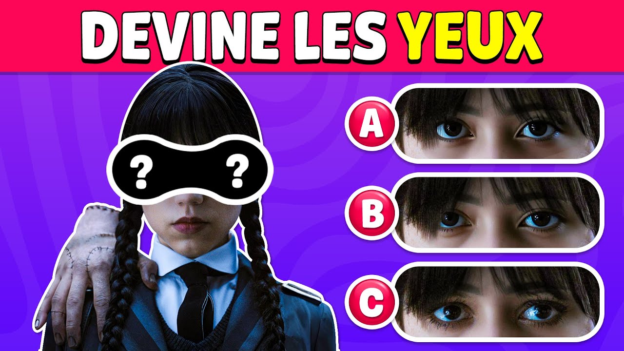 Devinez 30 c&eacute;l&eacute;brit&eacute;s par les yeux 👀🤯🔥| Quiz Dor&eacute;