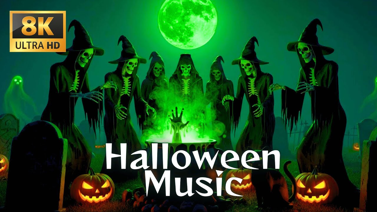 Halloween 2025 🎃 Haunted Pumpkin Dreams 👻 Relaxing Cinematic Ambience for Sleep Meditation Study