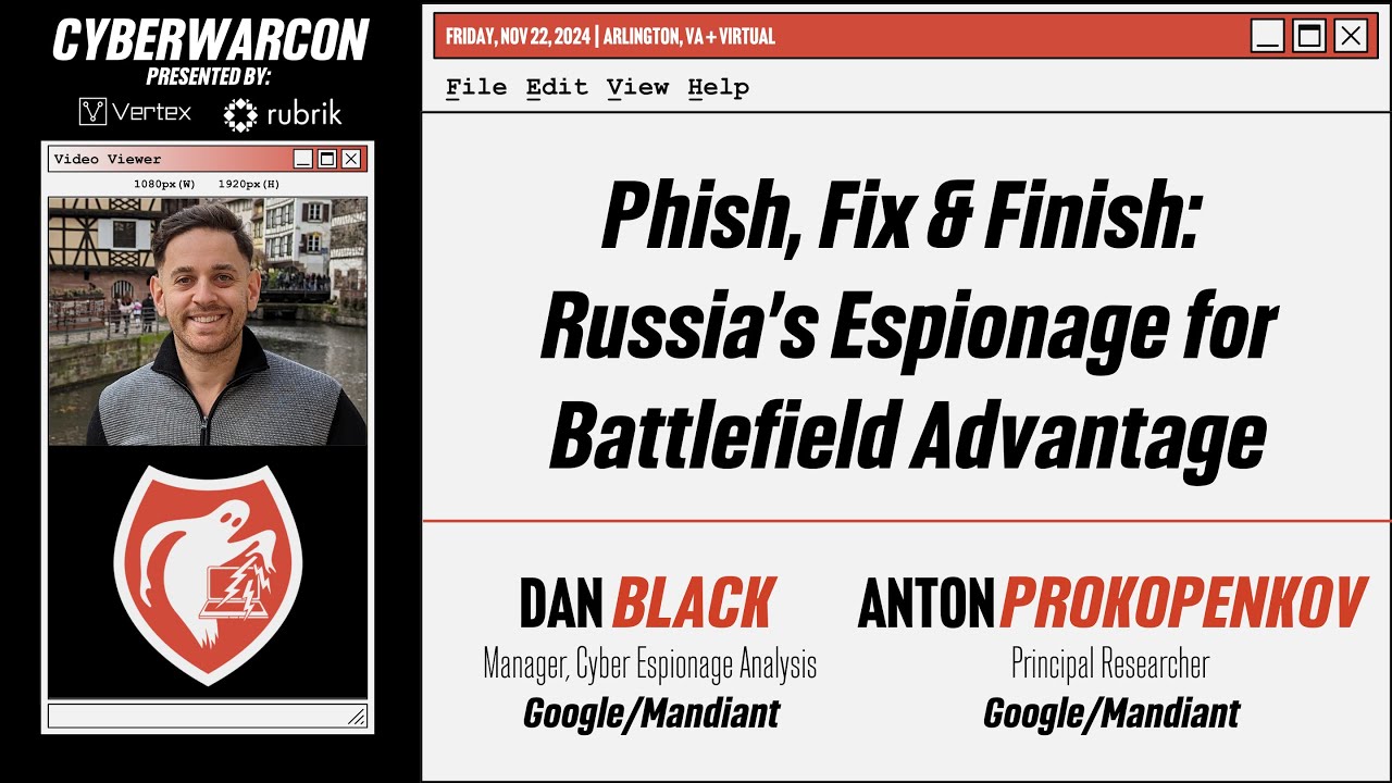 Phish, Fix & Finish: Russia's Espionage for Battlefield Advantage
