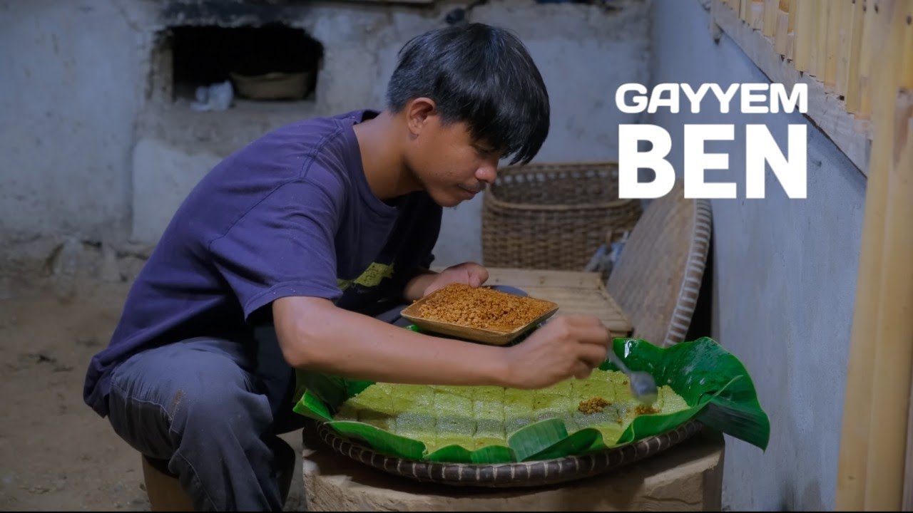 PANDAN - Cooking pandan flavored rice cake |Filipino rice cake [Gayyem Ben]
