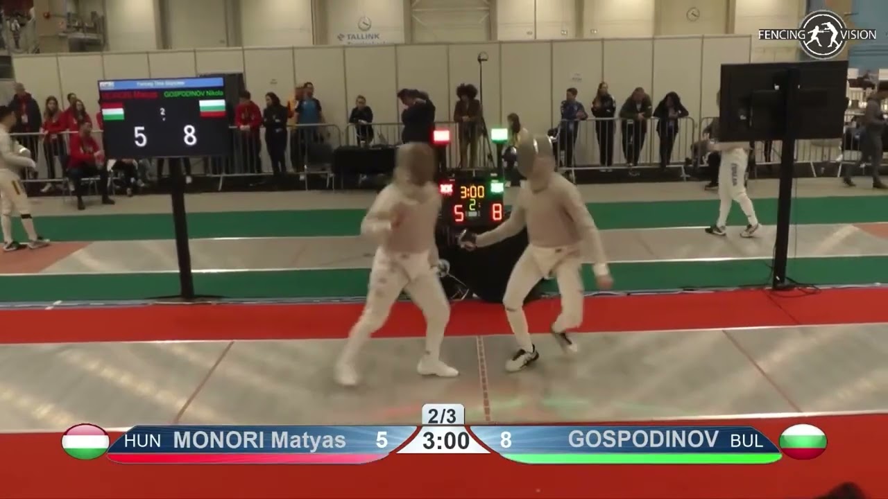 European Championships 2023 CMS - L32 - Matyas Monori HUN v Nikola Gospodinov BUL