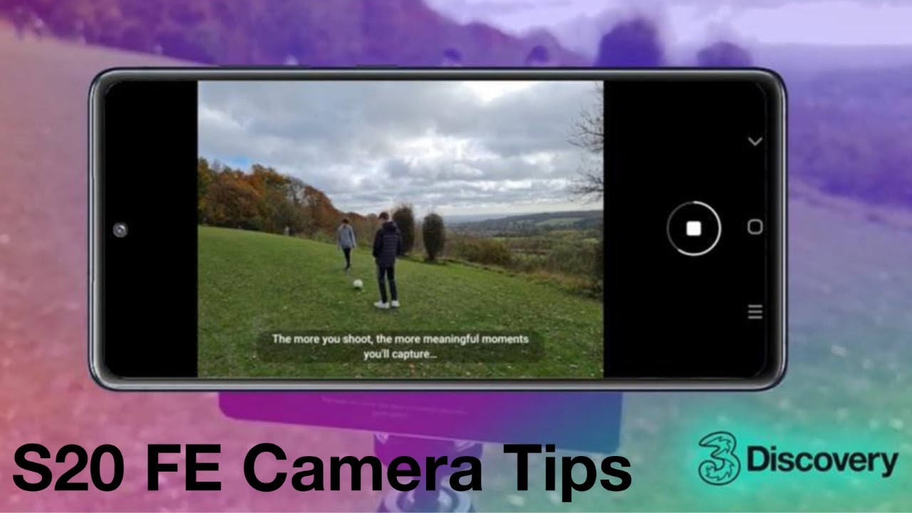 The Samsung S20 FE | Cool Camera Features | Three Discovery (2020)