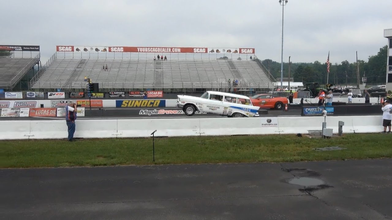 NHRA Super Stock Rd. 1 at Maple Grove Raceway