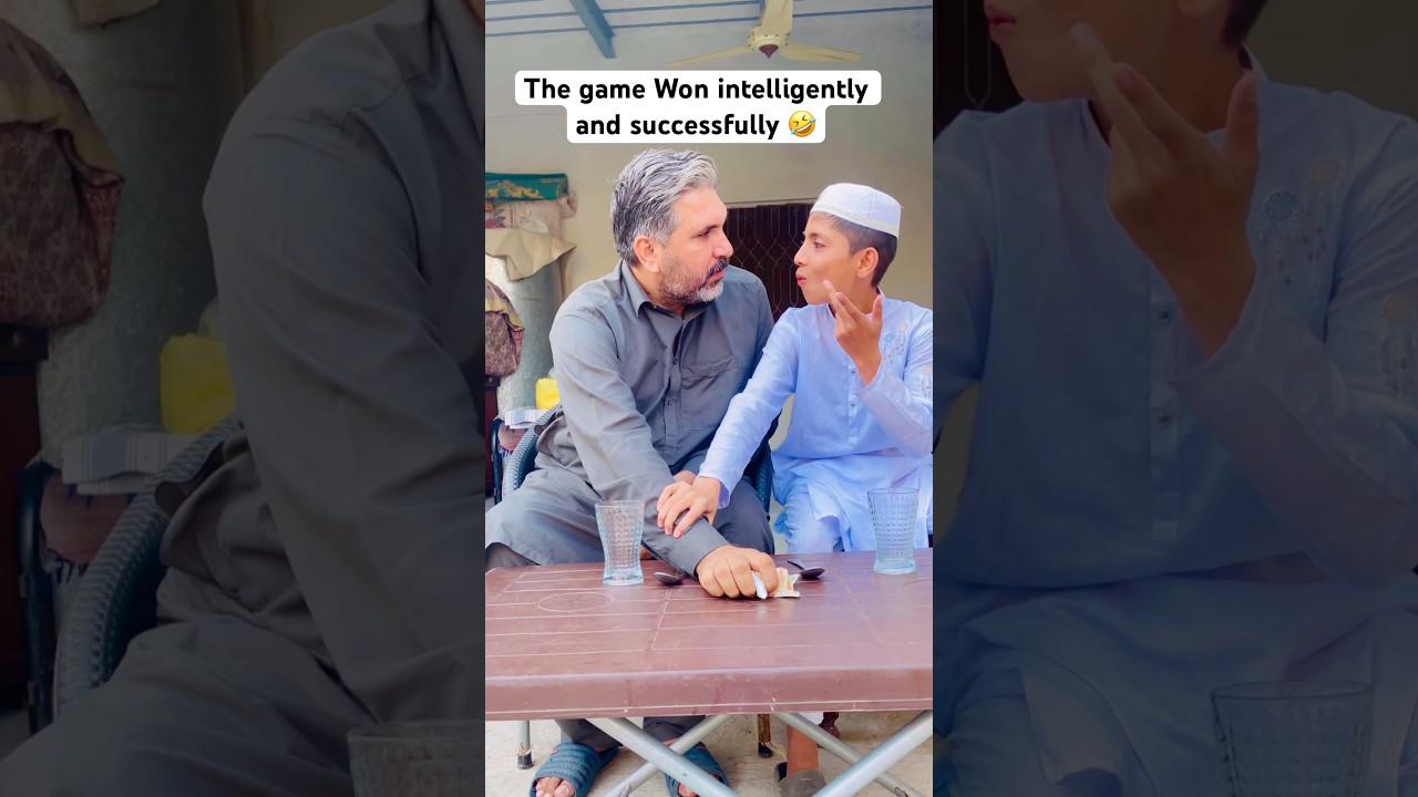 The game Won intelligently and successfully #funny #shorts #shortvideo