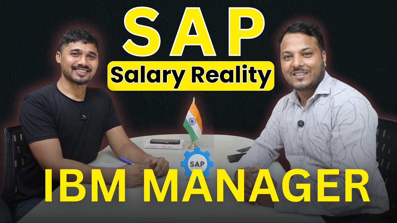 SAP Salary Reality in India | Mr. Ravi Singh & Rahul Pal | I03