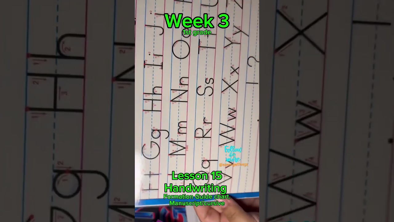 3rd Week of Homeschool • Abeka 1st Grade • Lesson 15 Prep ✨ 