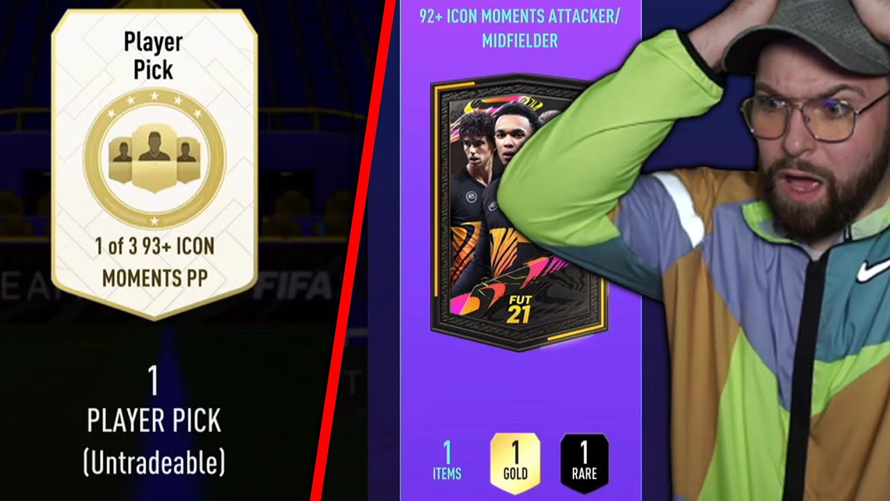 93+ MOMENTS PLAYER PICK & 3x MOMENTS ATTACKER/MIDFIELDER PACKS! - FIFA 21