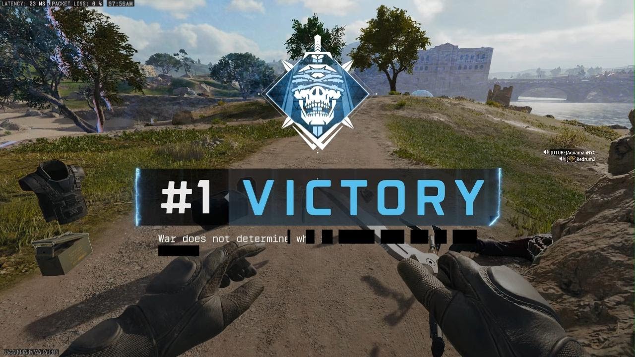 Call of Duty Avalon Black Ops Royale Victory