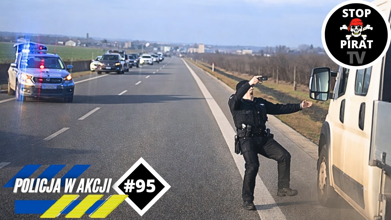 POLICJA W AKCJI #95 - Zatrzymanie pirata w Ducato, Passat bawi się w berka z Policją, Skuterzyści