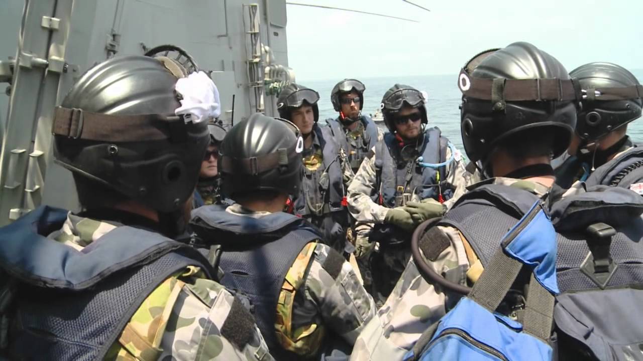 HMAS Melbourne Boarding Party