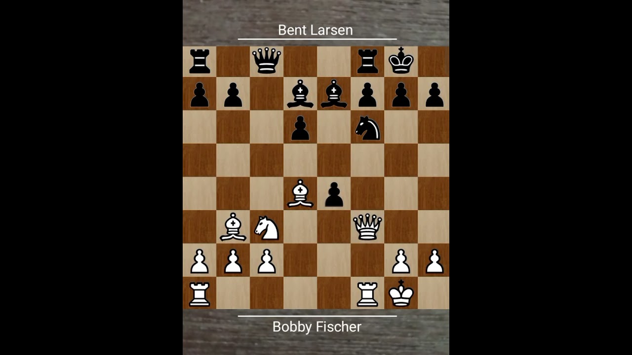 Bobby Fischer vs Bent Larsen • Candidates Match Denver 1971 - Ron 5: 