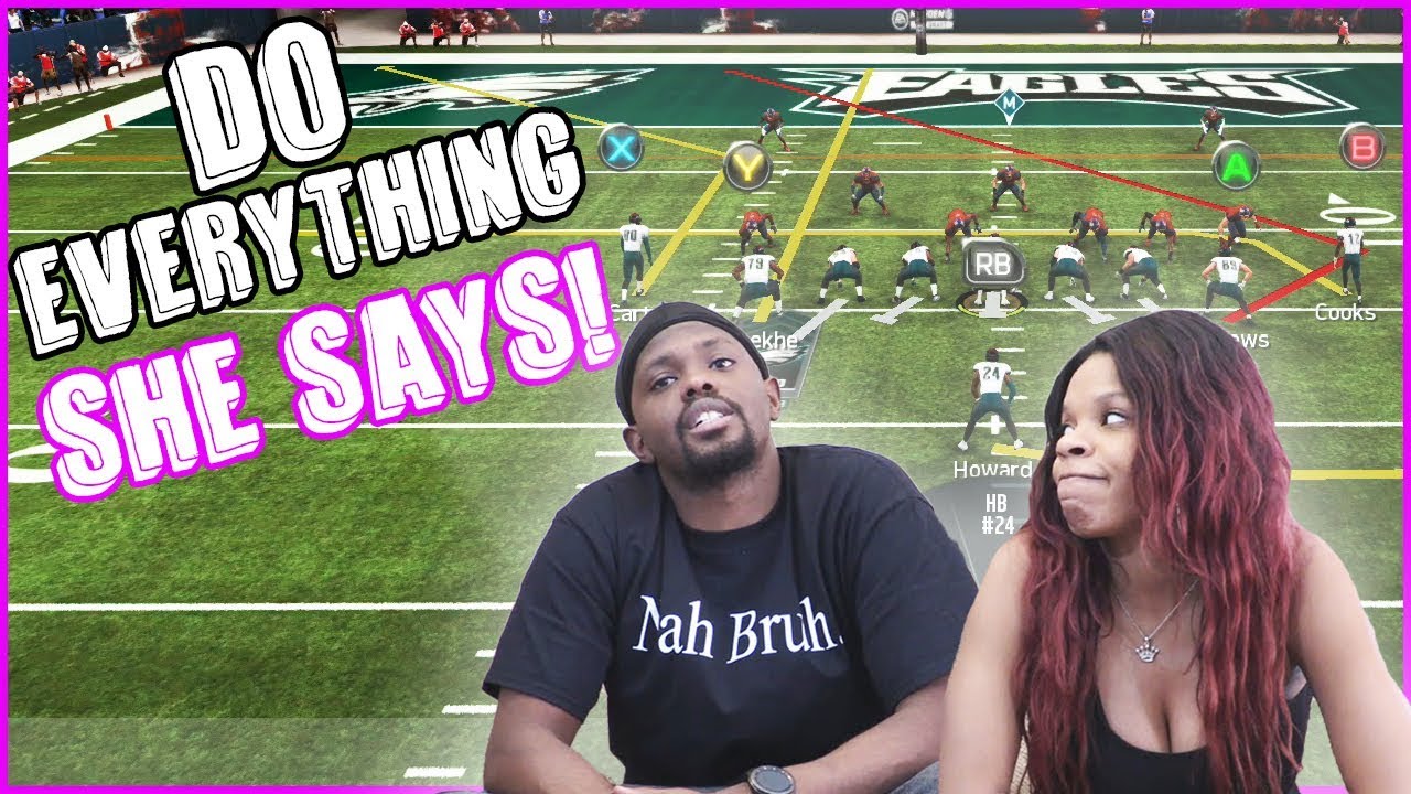 I let My Wife Coach Me In Madden 19...