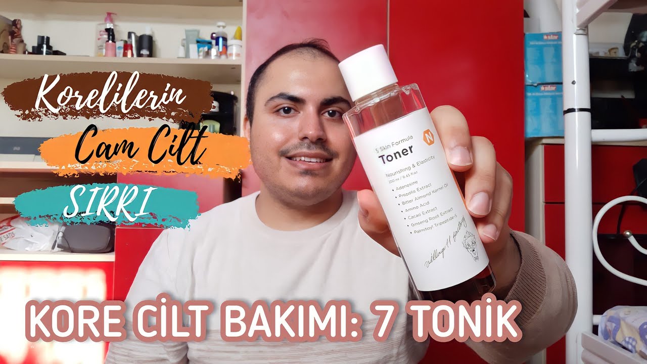 7 Tonik || Kore Cilt Bakımı | Korelilerin Cam Cilt Sırrı 🇰🇷🧖‍♂️