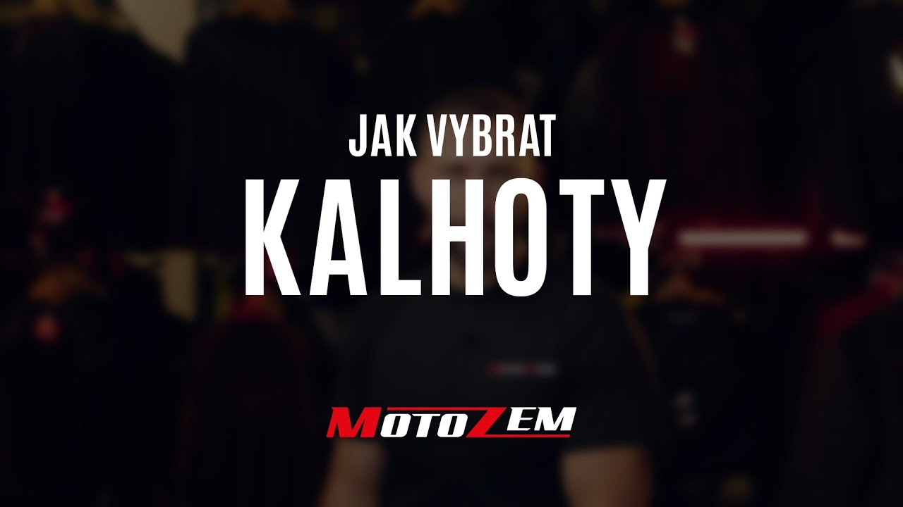 Motozem - Jak vybrat motokalhoty?
