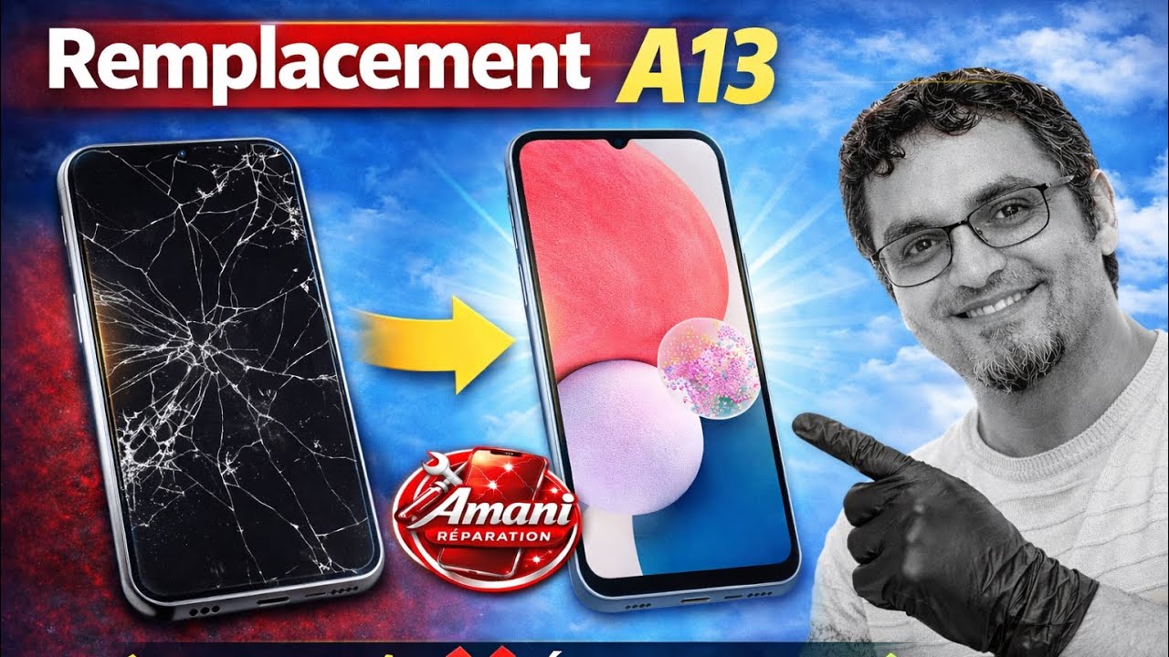 Samsung Galaxy A13 – Écran cassé ? Remplacement complet étape par étape
