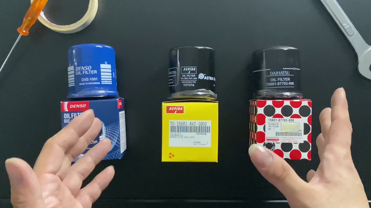 Filter Oli Avanza, Xenia, Rush, Terios, Gran max, Calya, Sigra, Agya, Ayla || Denso Aspira Daihatsu?