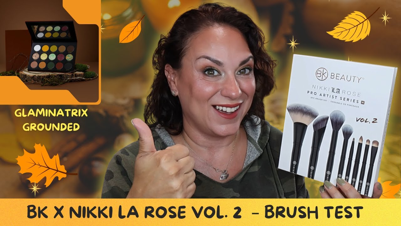 Fall Glam with BK Beauty x Nikki LaRose Vol. 2 — Full Face Brush Test