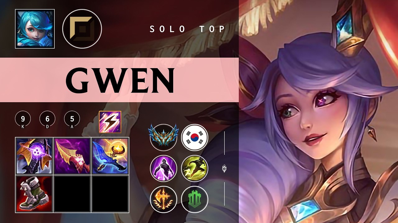 Gwen Top vs Kled - KR Challenger Patch 26.08